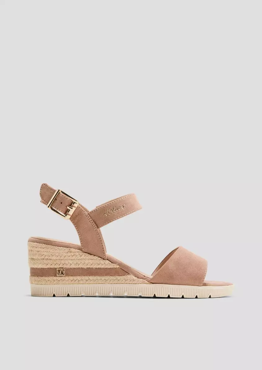 Sandalen mit Logo-Details und DornschlieÃe