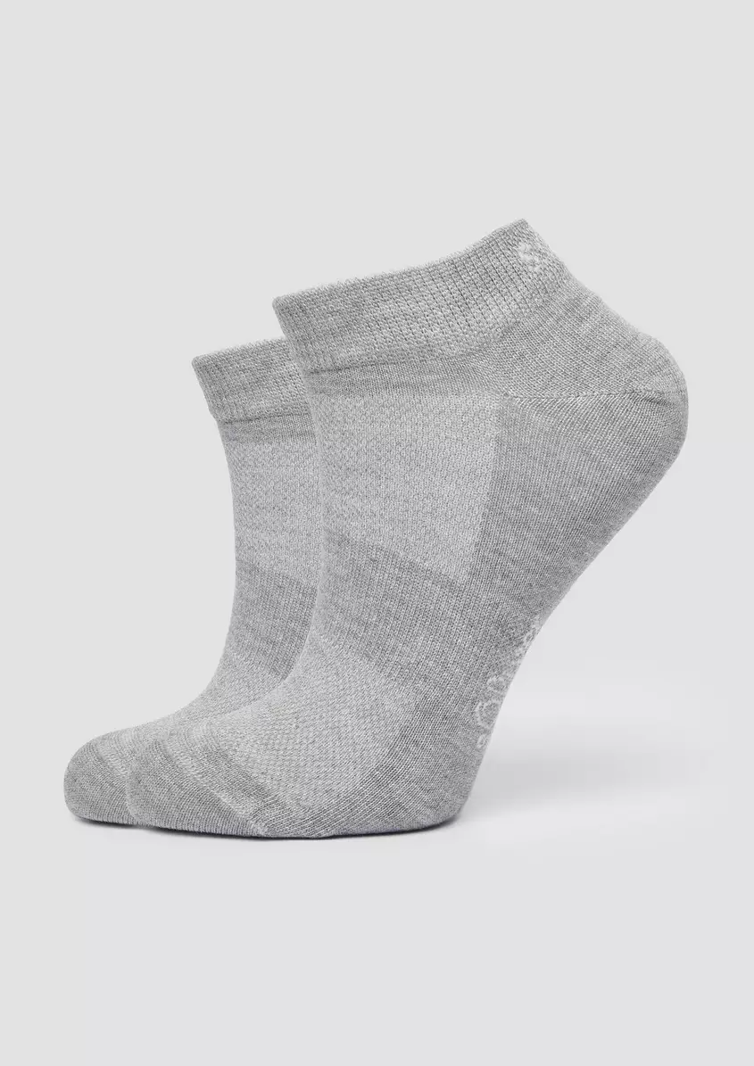 Bambus-Sneakersocken im 2er-Pack