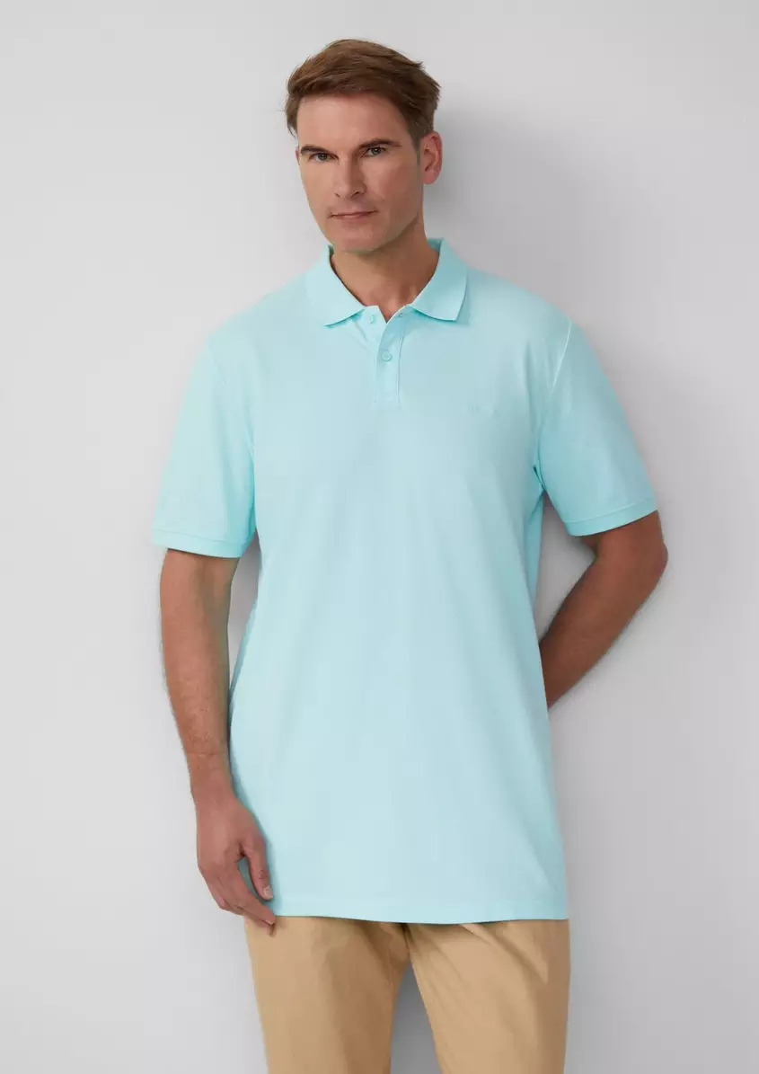 Poloshirt aus BaumwollpiquÃ©