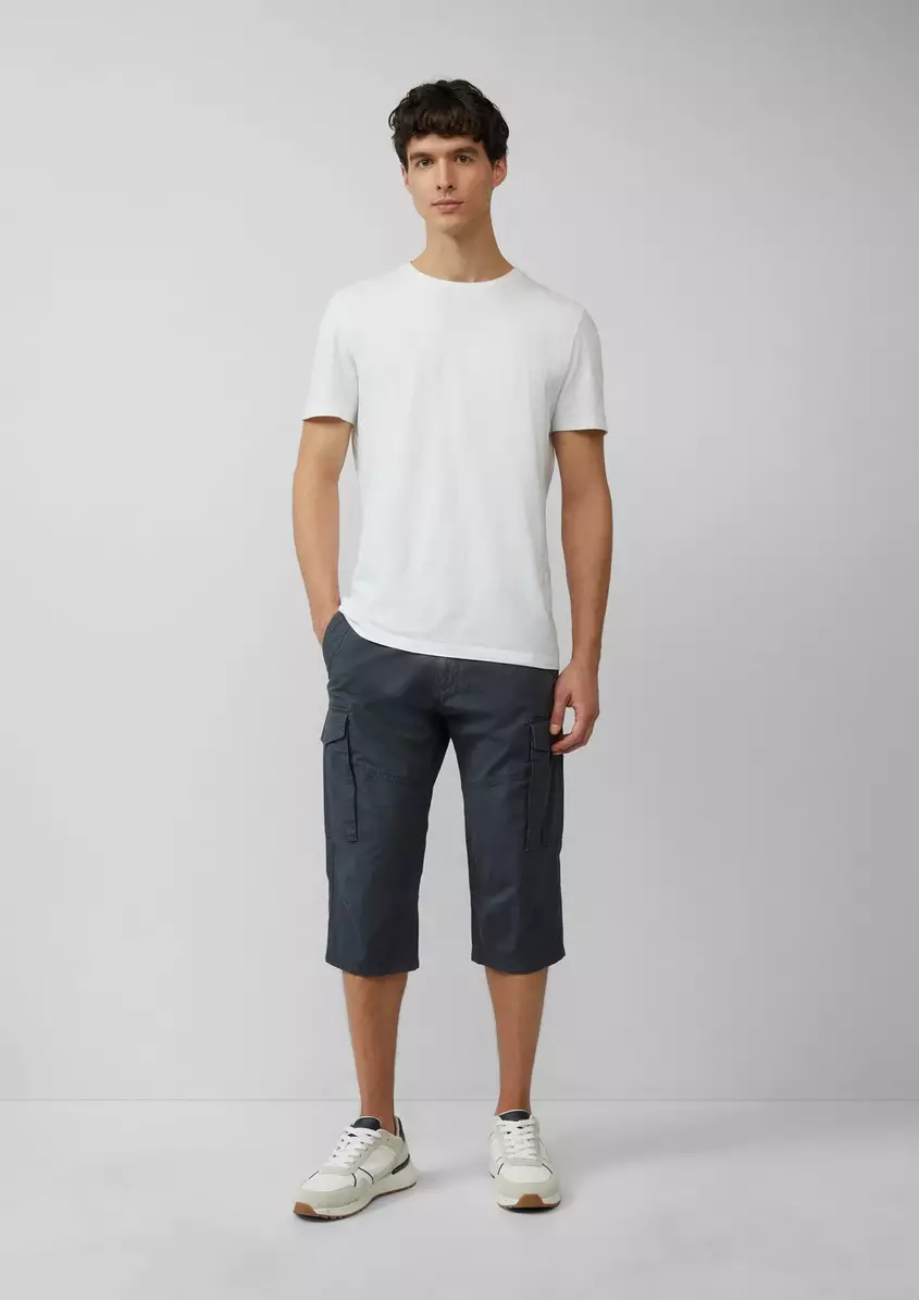File: Strukturierte Bermuda im Relaxed Fit in 3/4-LÃ¤nge