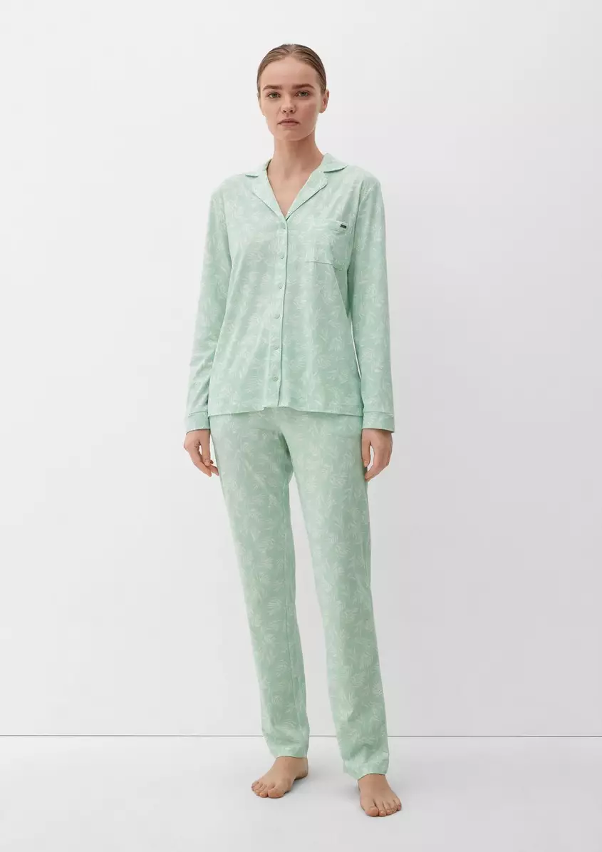 Pyjama aus Baumwollmix