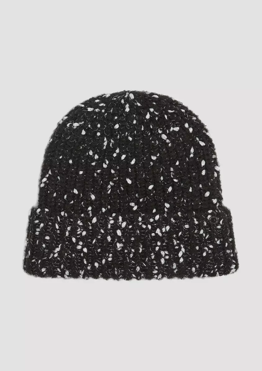 StrickmÃ¼tze in Melange-Optik