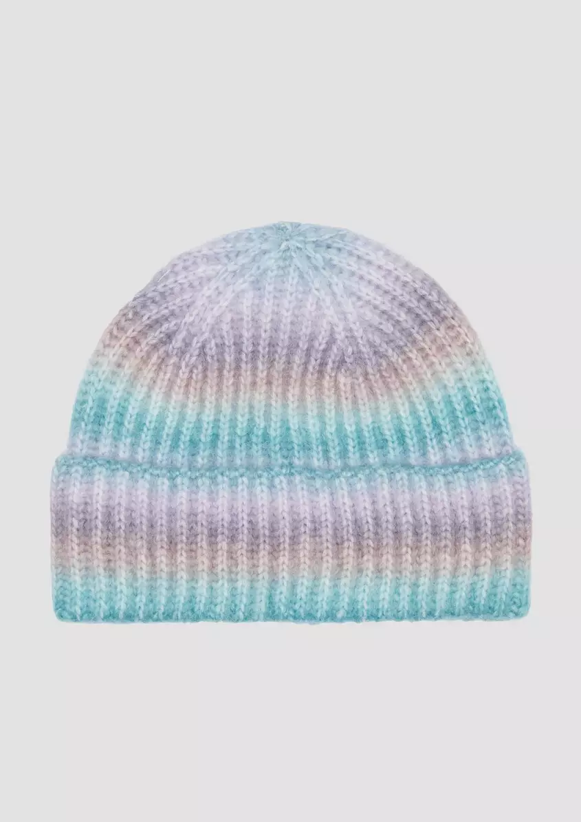 StrickmÃ¼tze mit Farbverlauf