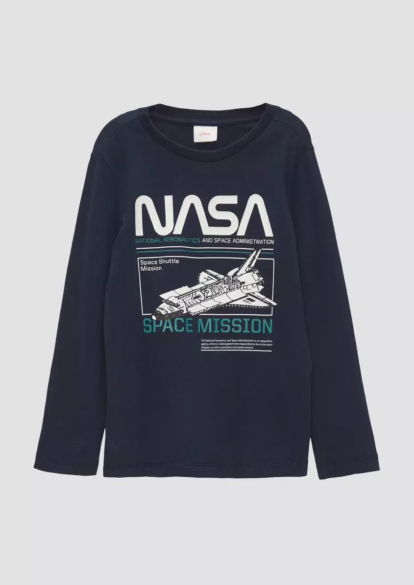 Longsleeve mit NASAÂ®-Print