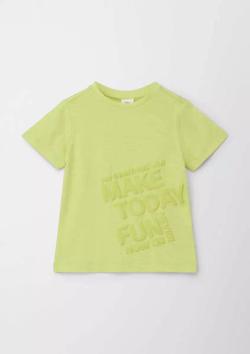 T-Shirt aus Slubjersey