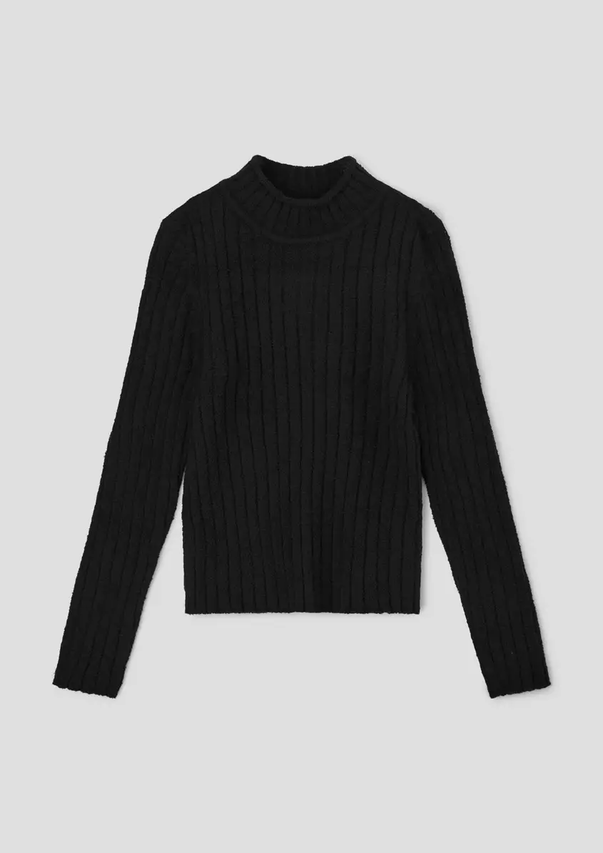 Pullover mit Rippstruktur