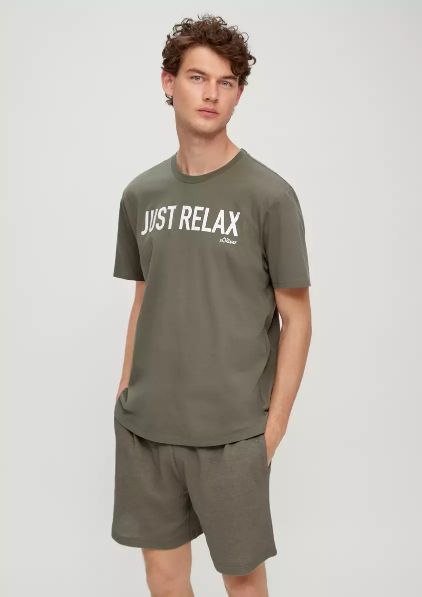 Kurzes Pyjama-Shirt