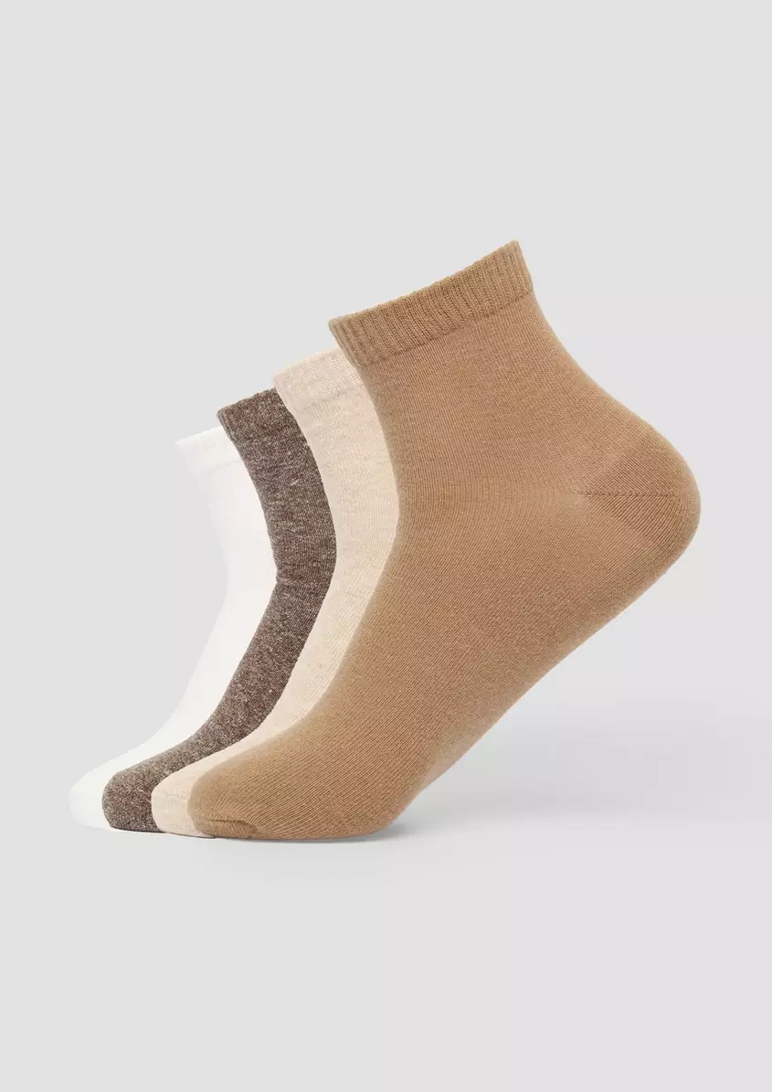 Kurze Socken im 4er-Pack