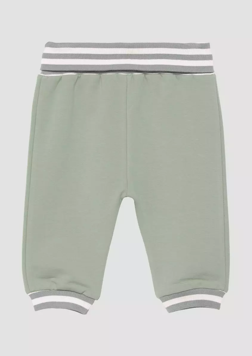 Jogpants im Loose Fit mit Rippblende