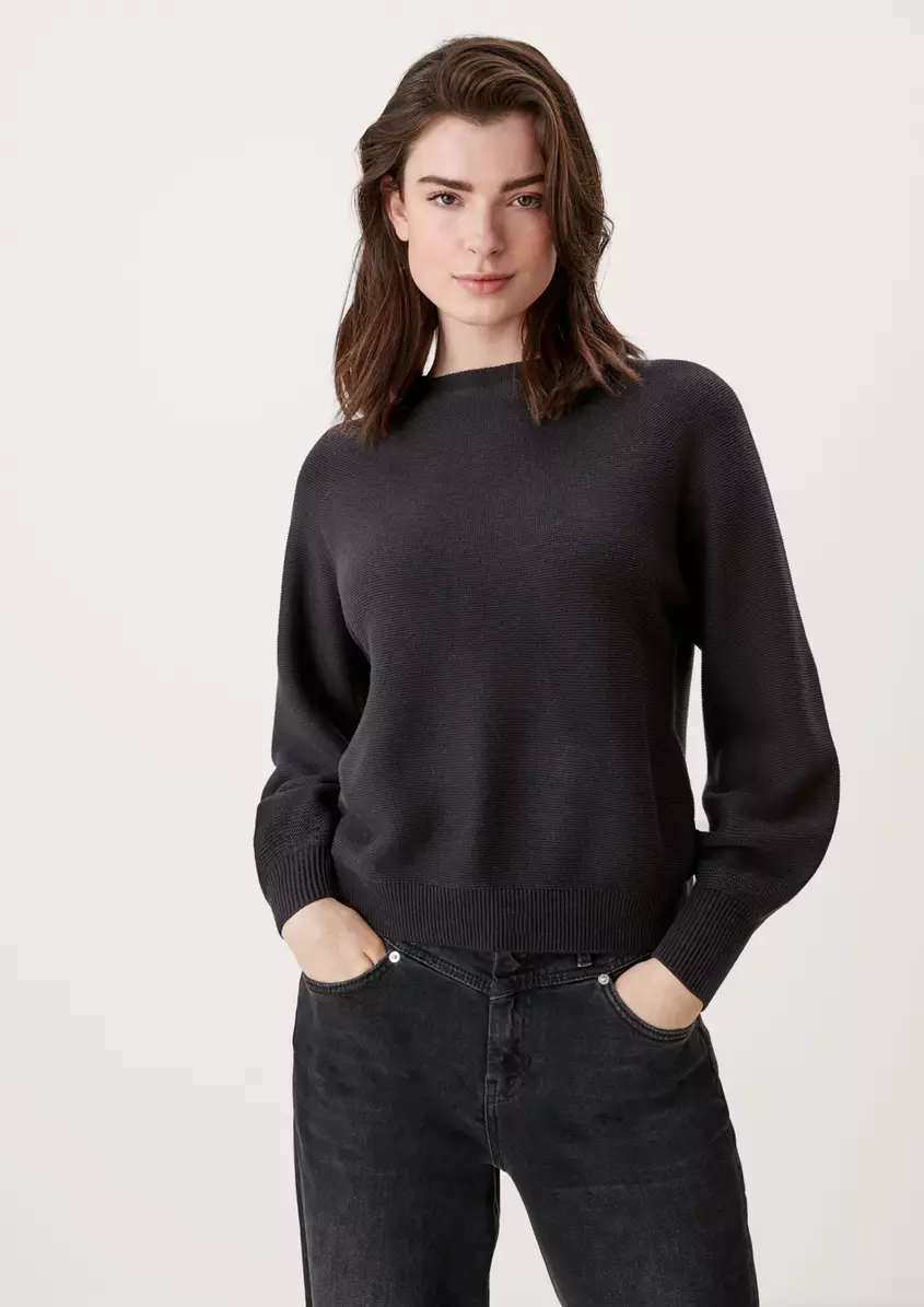 Strickpullover aus Viskosemix