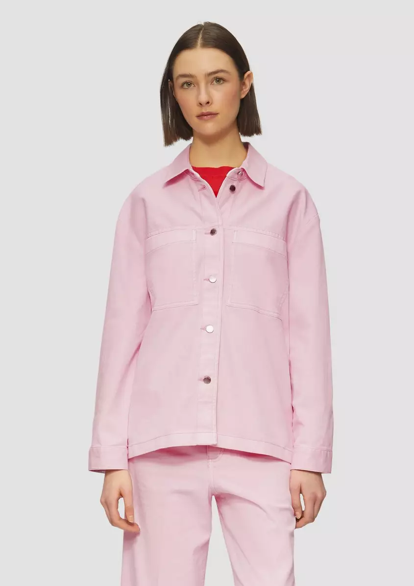 Overshirt aus Twill im Relaxed Fit
