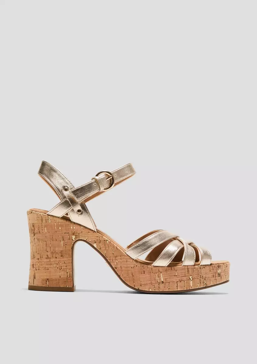Sandalen mit Blockabsatz