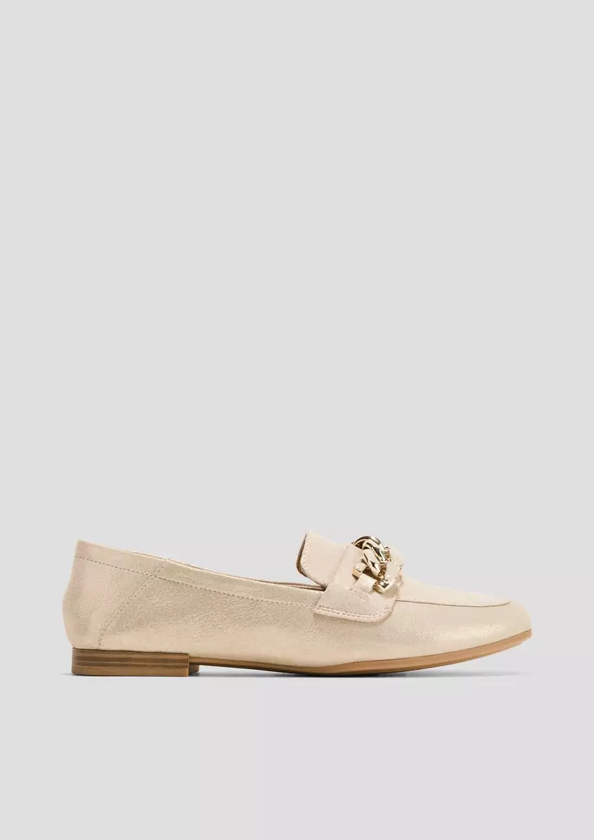 Loafer aus Ziegenleder