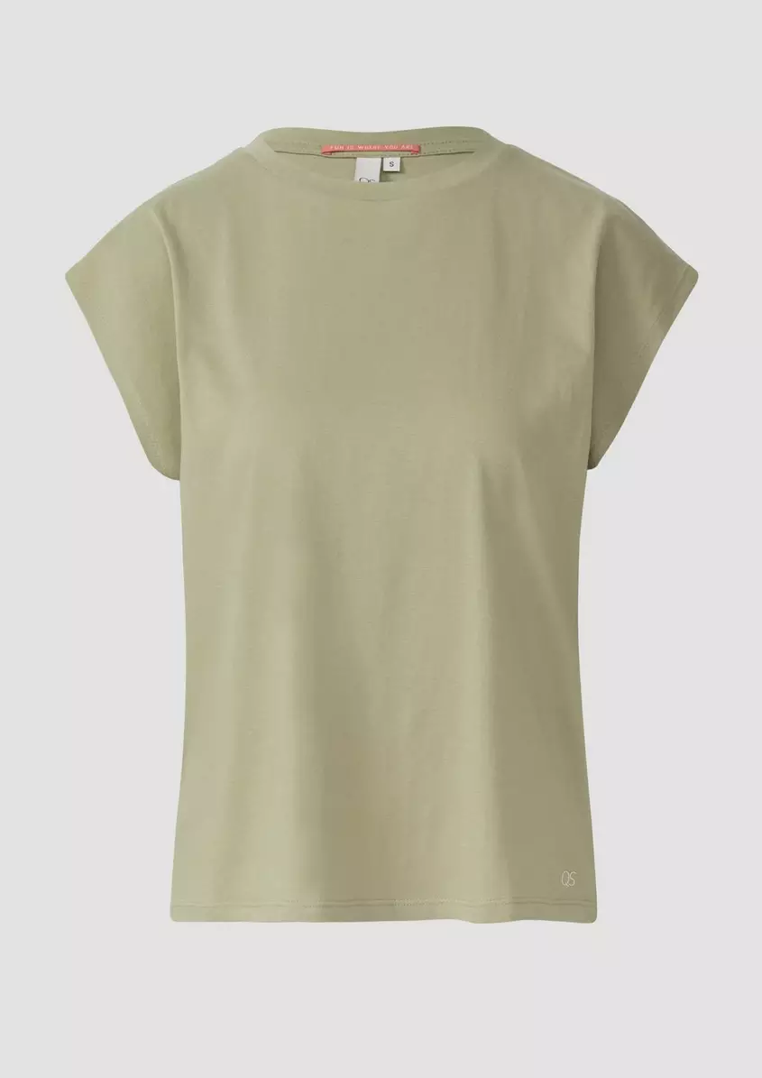 T-Shirt mit leicht Ã¼berschnittenen Schultern
