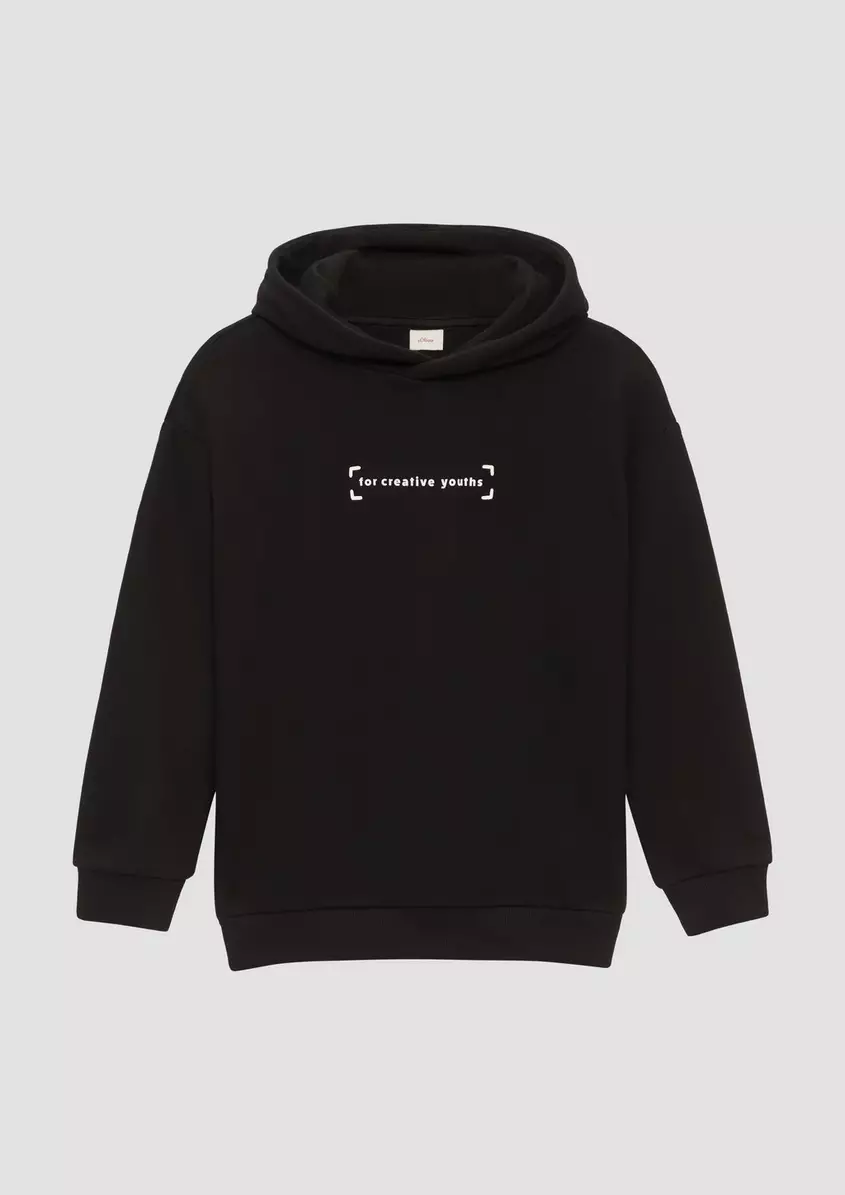 Oversized Sweatshirt mit groÃem Graffiti-Print