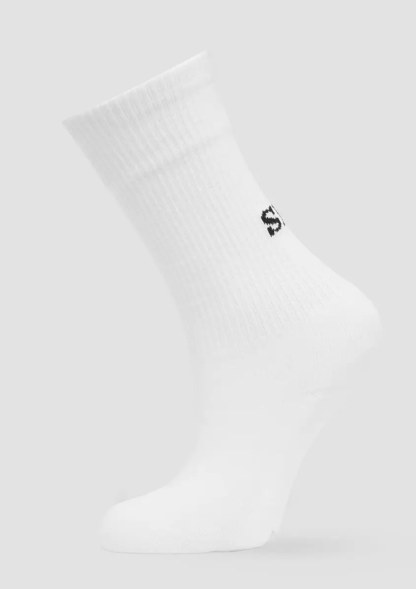 Socken mit Schriftzug