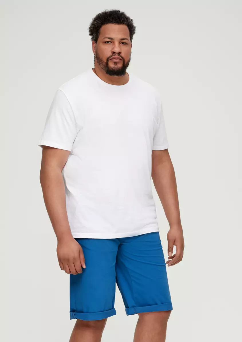 Relaxed: Bermuda aus Baumwollstretch