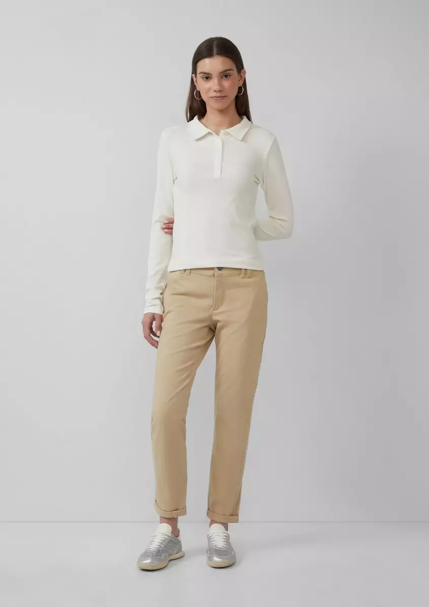 Chino aus Baumwollstretch
