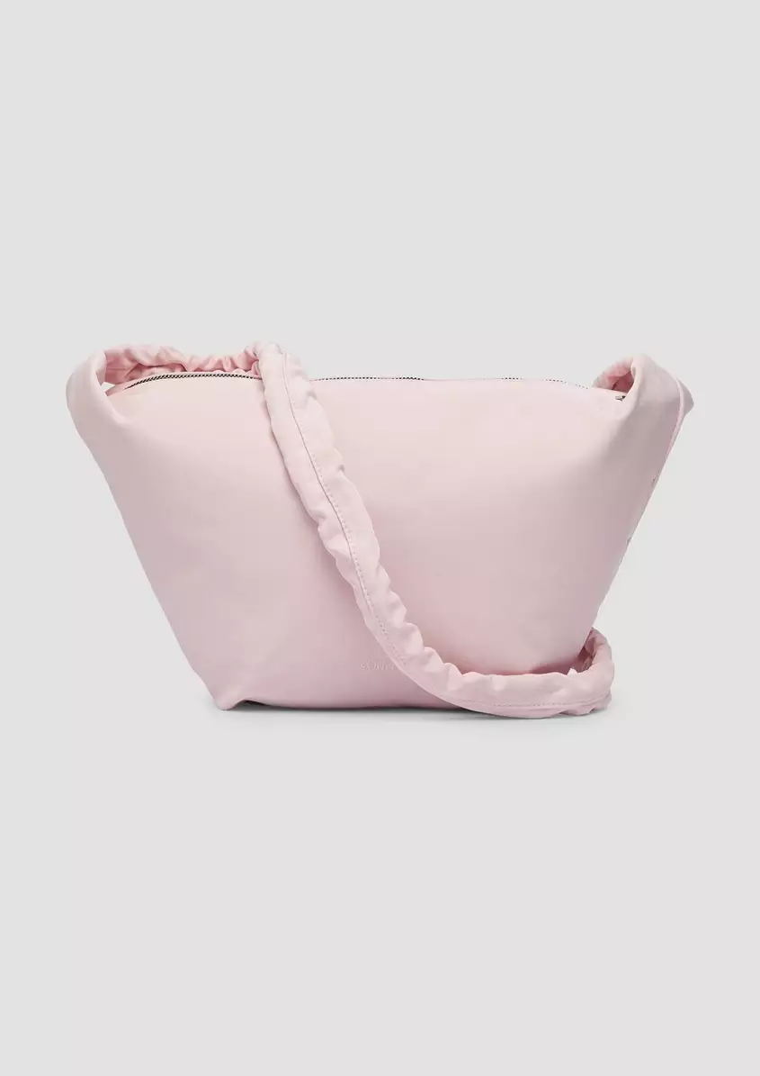 Crossbody-Bag mit gerafftem Schultergurt