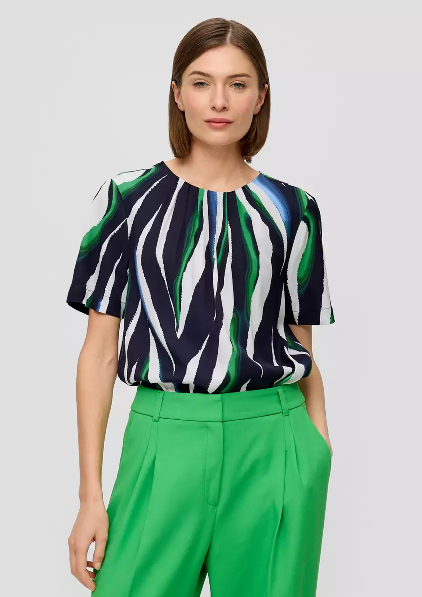 Bluse aus Viskosemix