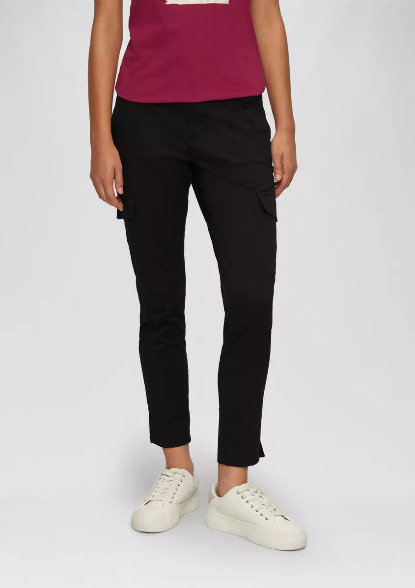 Chinohose Betsy mit Cargotaschen und ZiernÃ¤hten