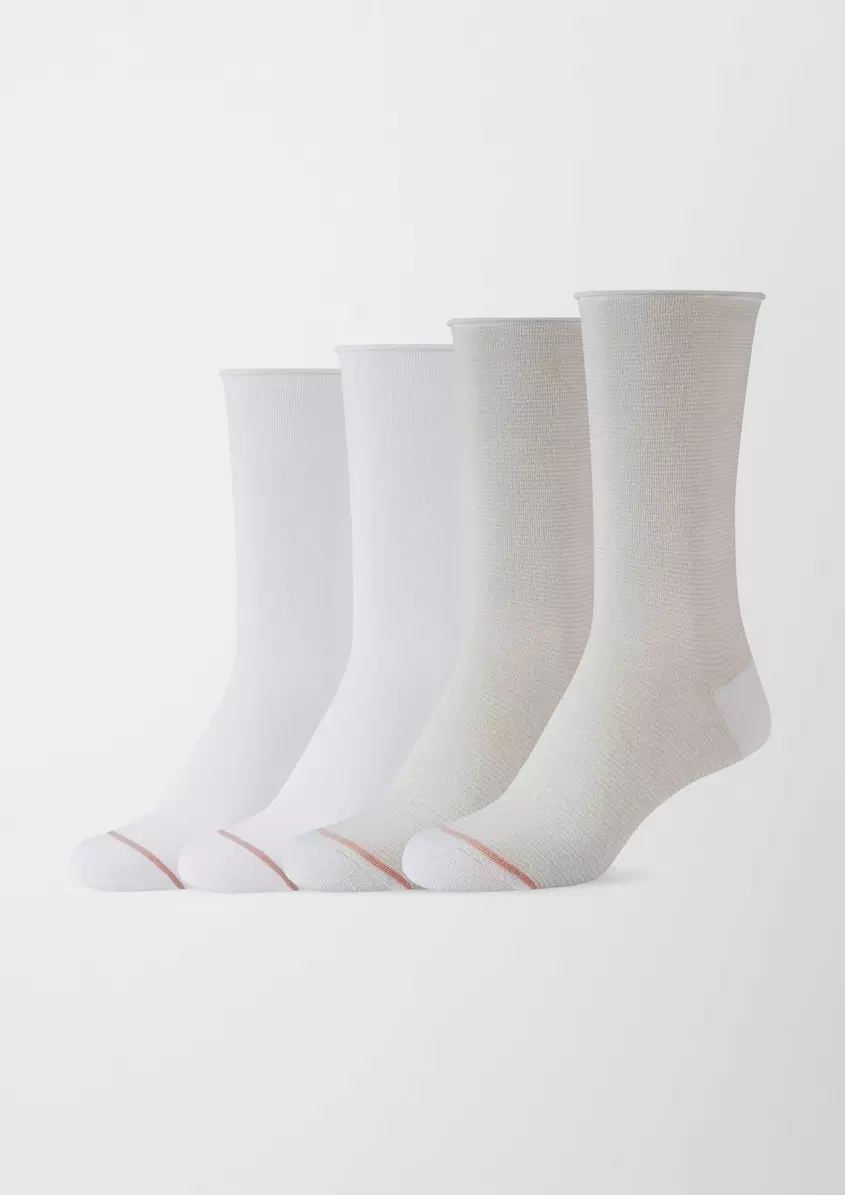 Langschaftsocken im 4er-Pack