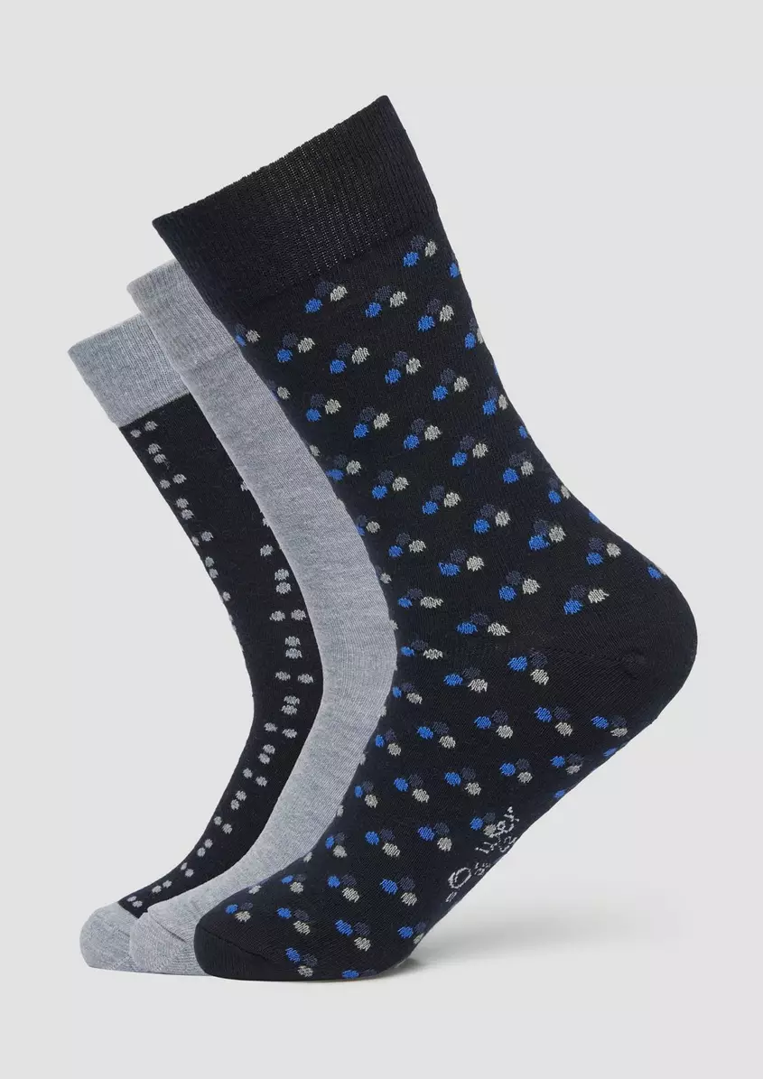 Langschaftsocken im 3er-Pack