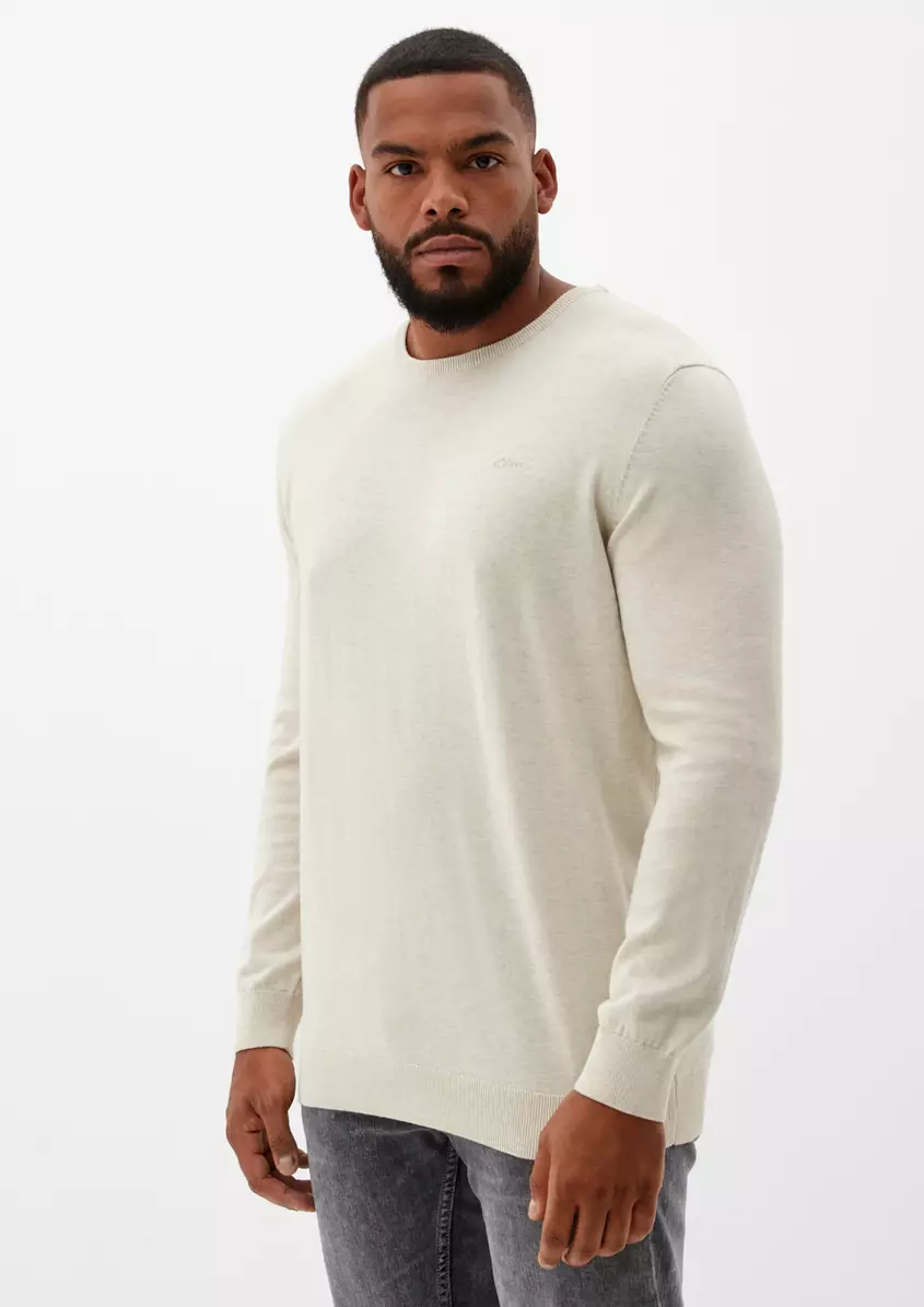 Pullover aus Feinstrick