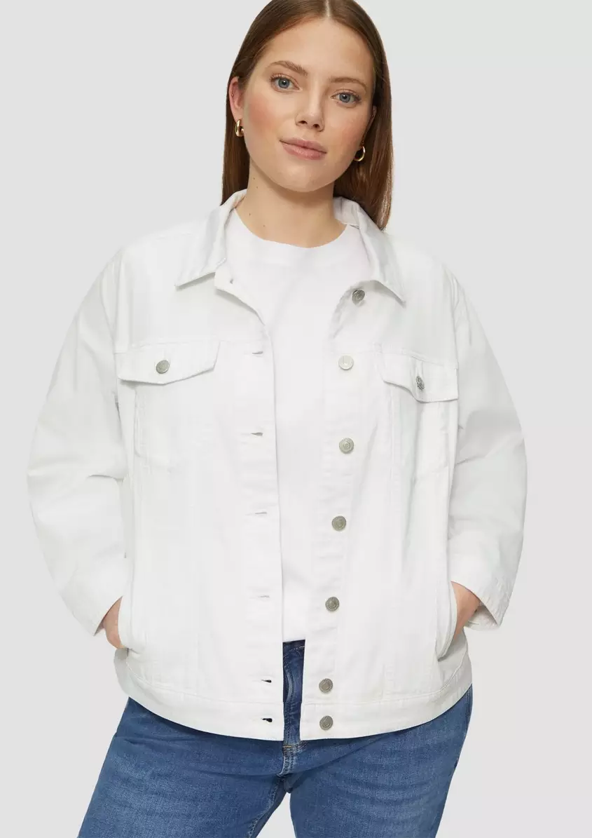 Jeansjacke im Slim Fit