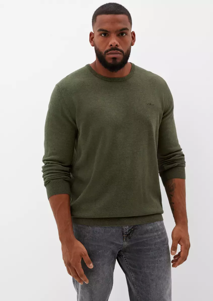Pullover aus Feinstrick