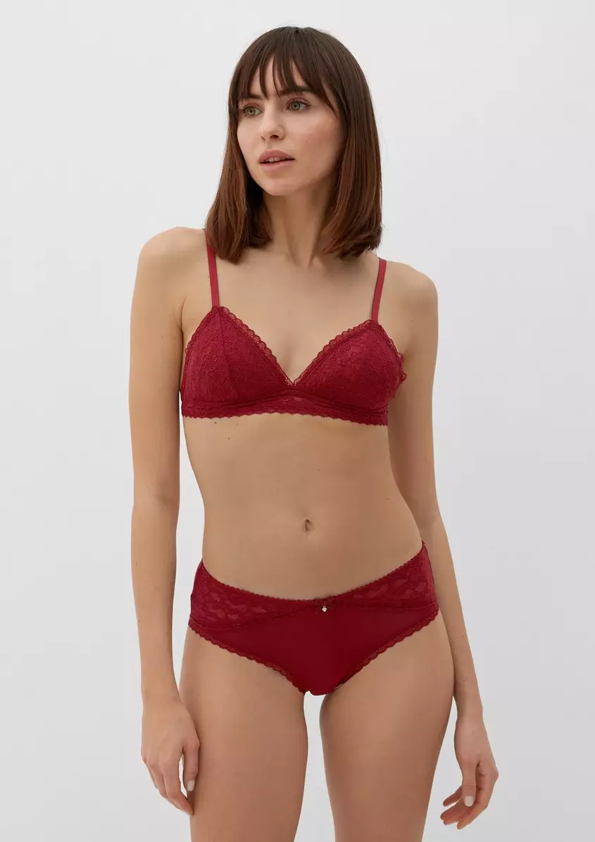 Panty mit Spitze