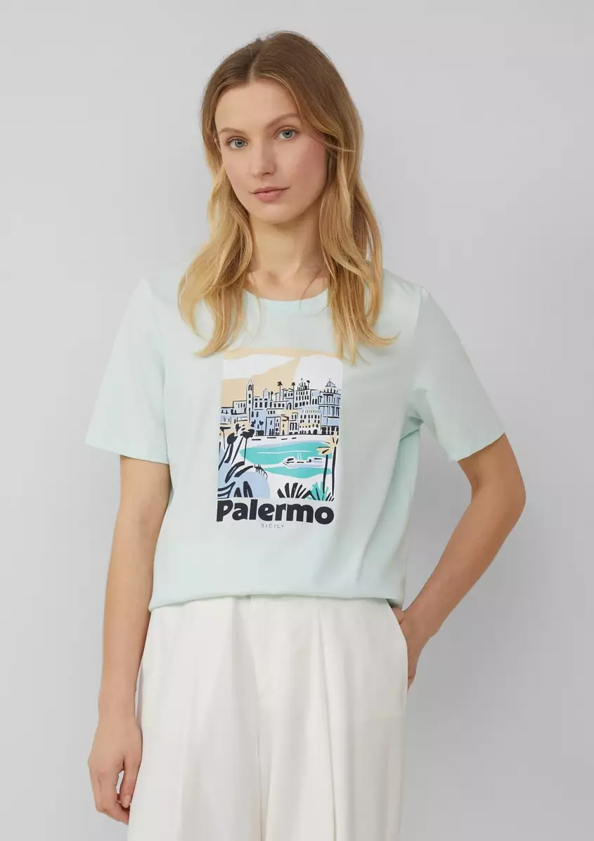 T-Shirt mit Frontprint
