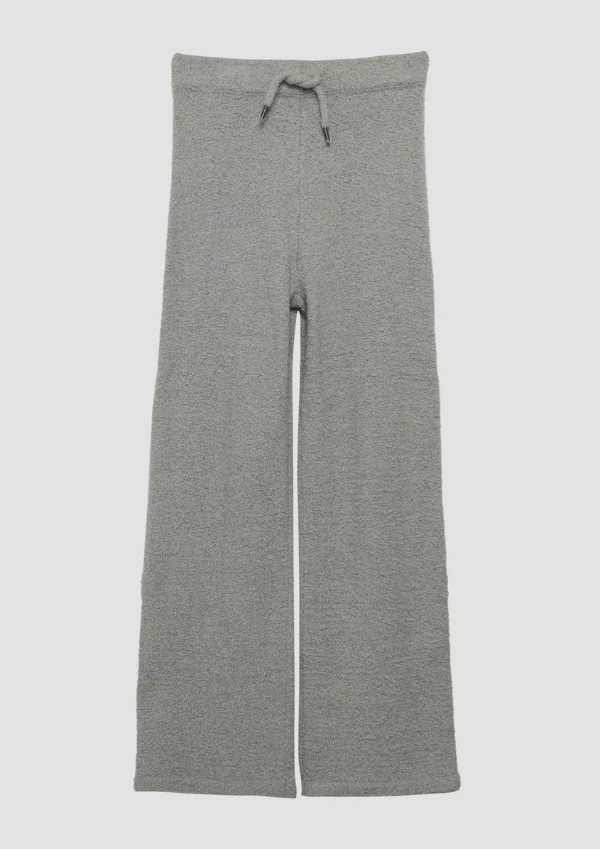 Strickhose mit Wide Leg