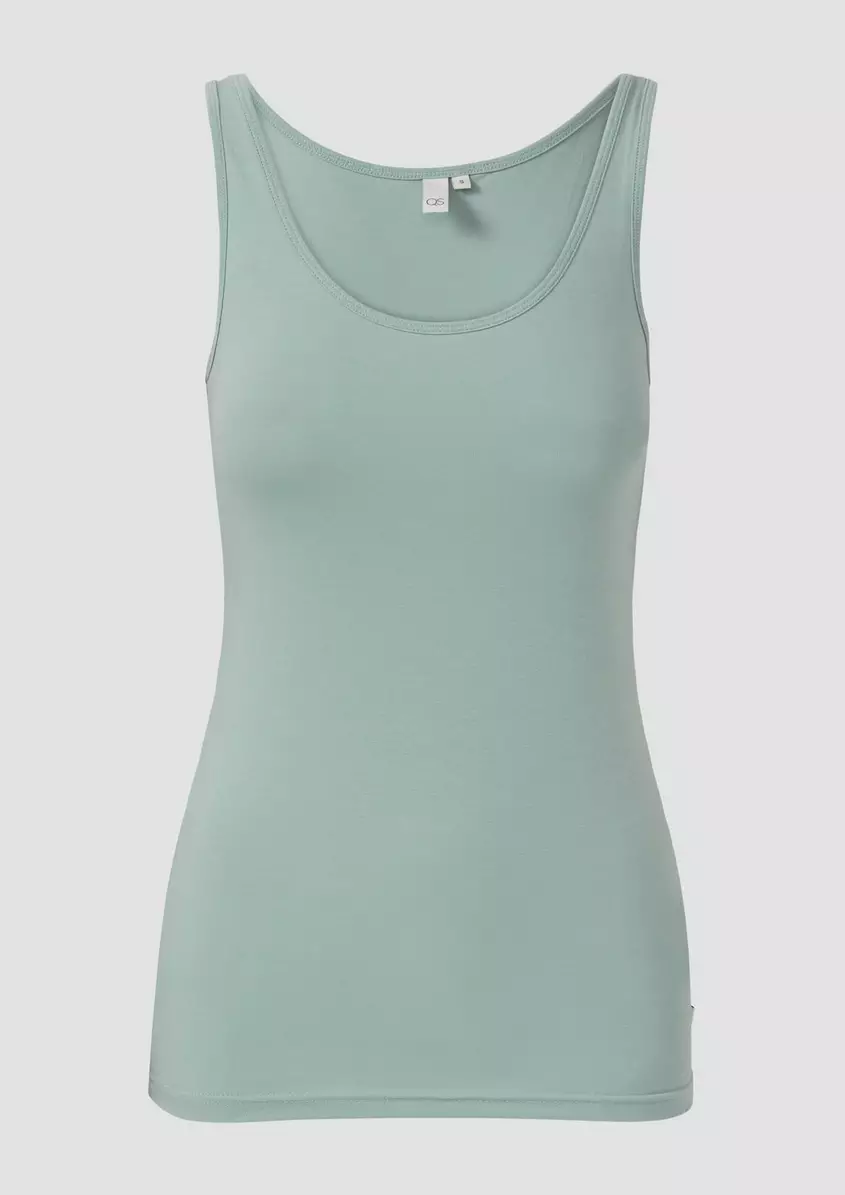 Top aus Baumwolljersey