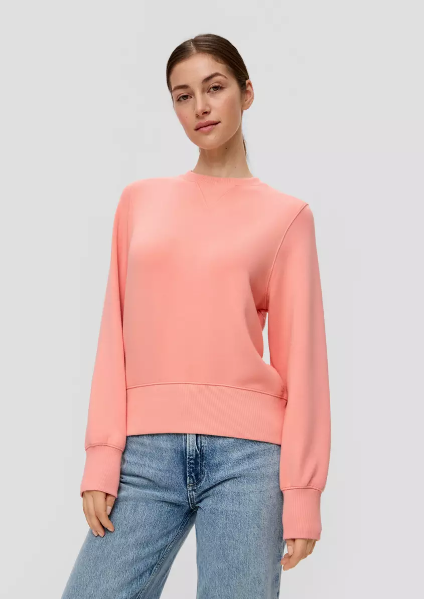 Sweatshirt aus Interlockjersey