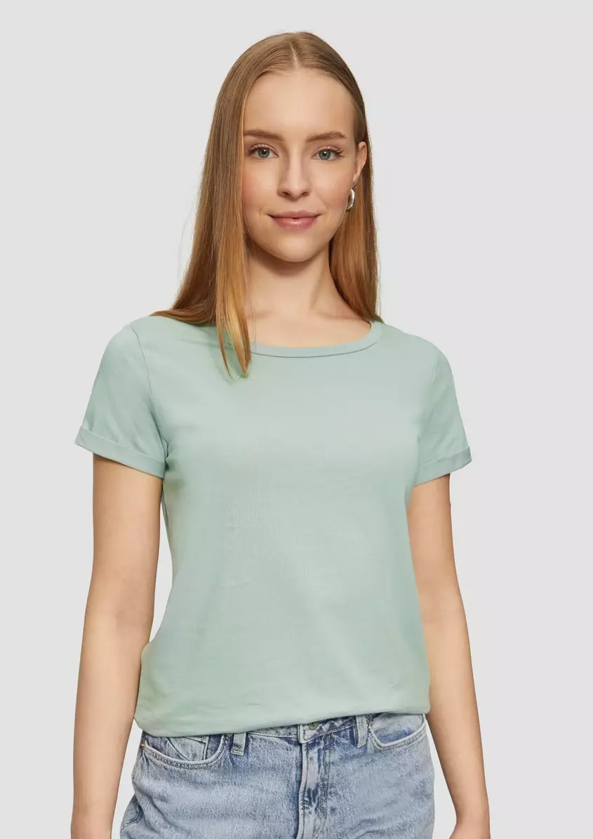 Jerseyshirt mit Crew Neck