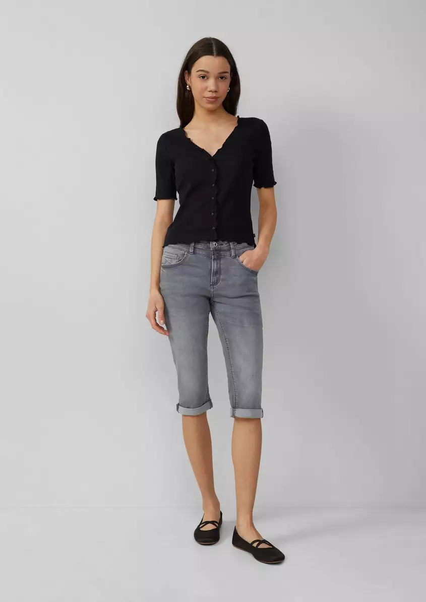 Jeans Catie / Slim Fit / Mid Rise / Capri Length