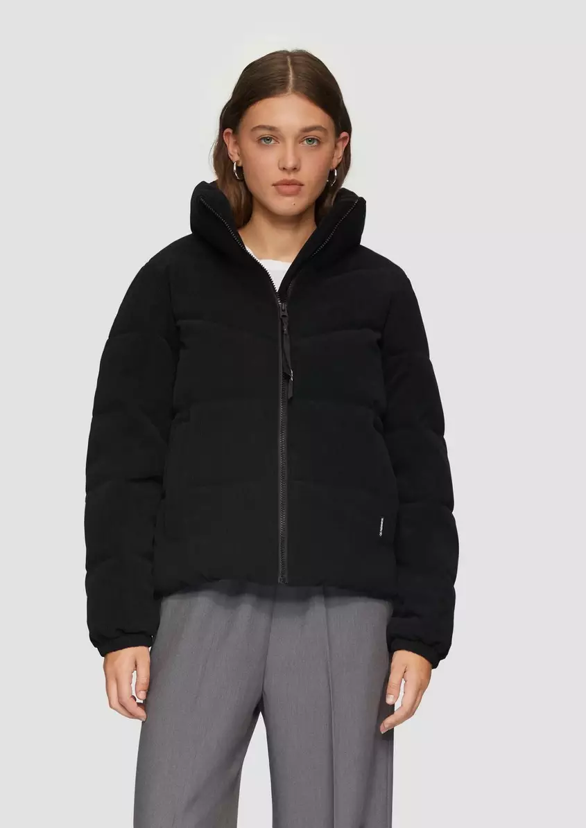 Wattierte Jacke aus Cord