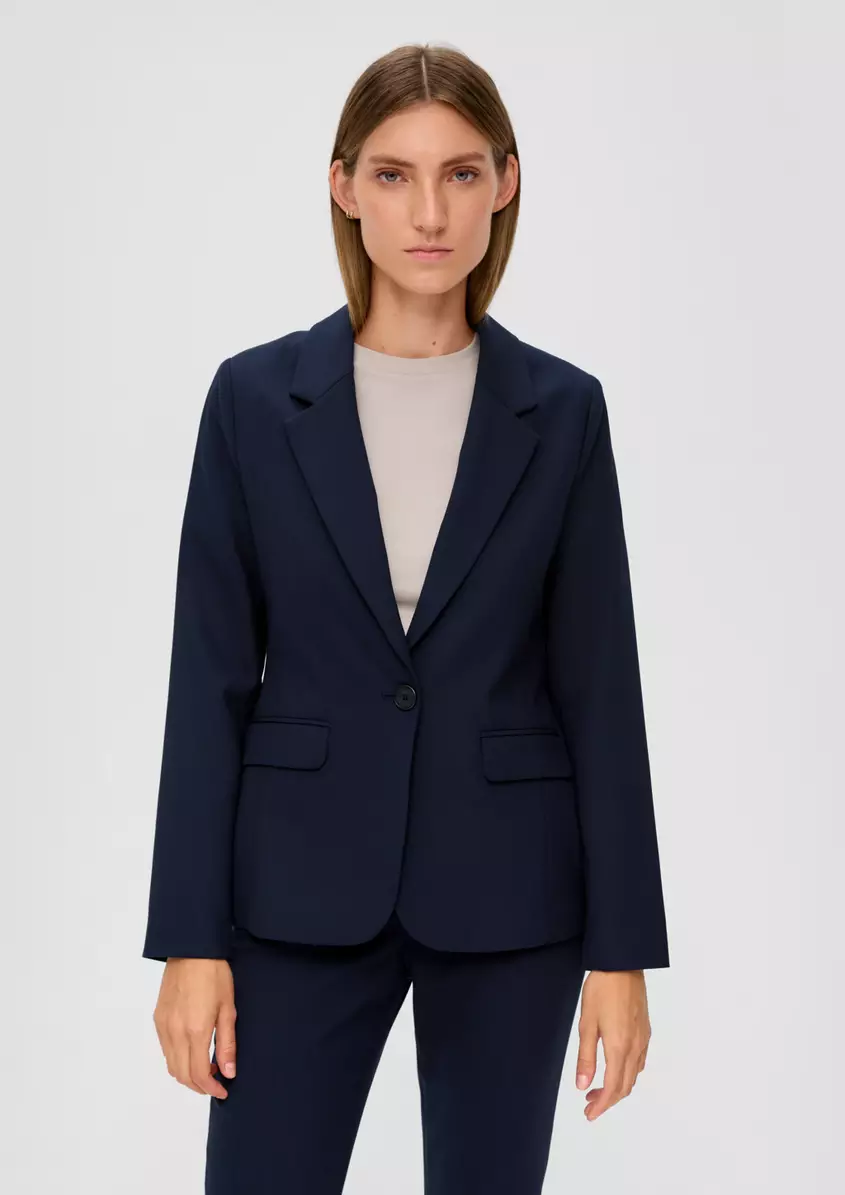 Blazer aus Viskosemix