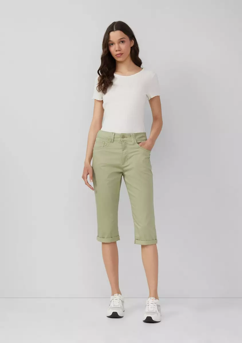 Caprihose Catie / Slim Fit / Mid Rise