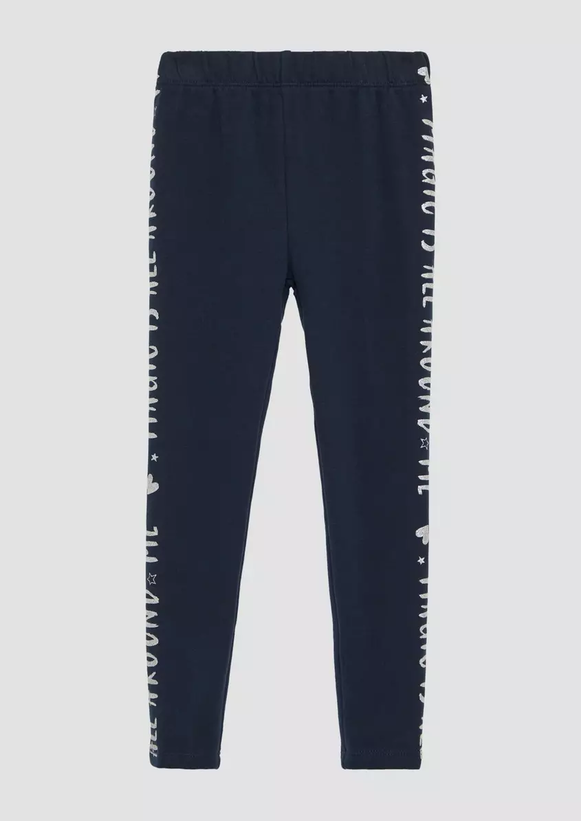 WÃ¤rmende Leggins mit Glitzer-Print